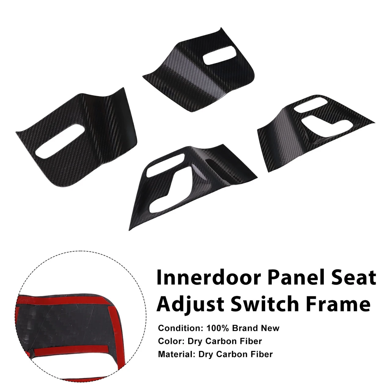 Innerdoor Panel Seat Adjust Switch Frame Fit Mercedes Benz W464 W465 2019-2026
