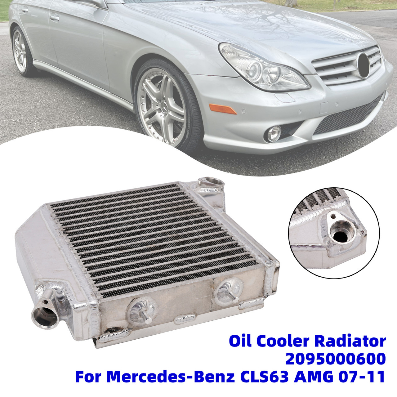 Oil Cooler Radiator 2095000600 For Mercedes-Benz CLS63 AMG 2007-2011