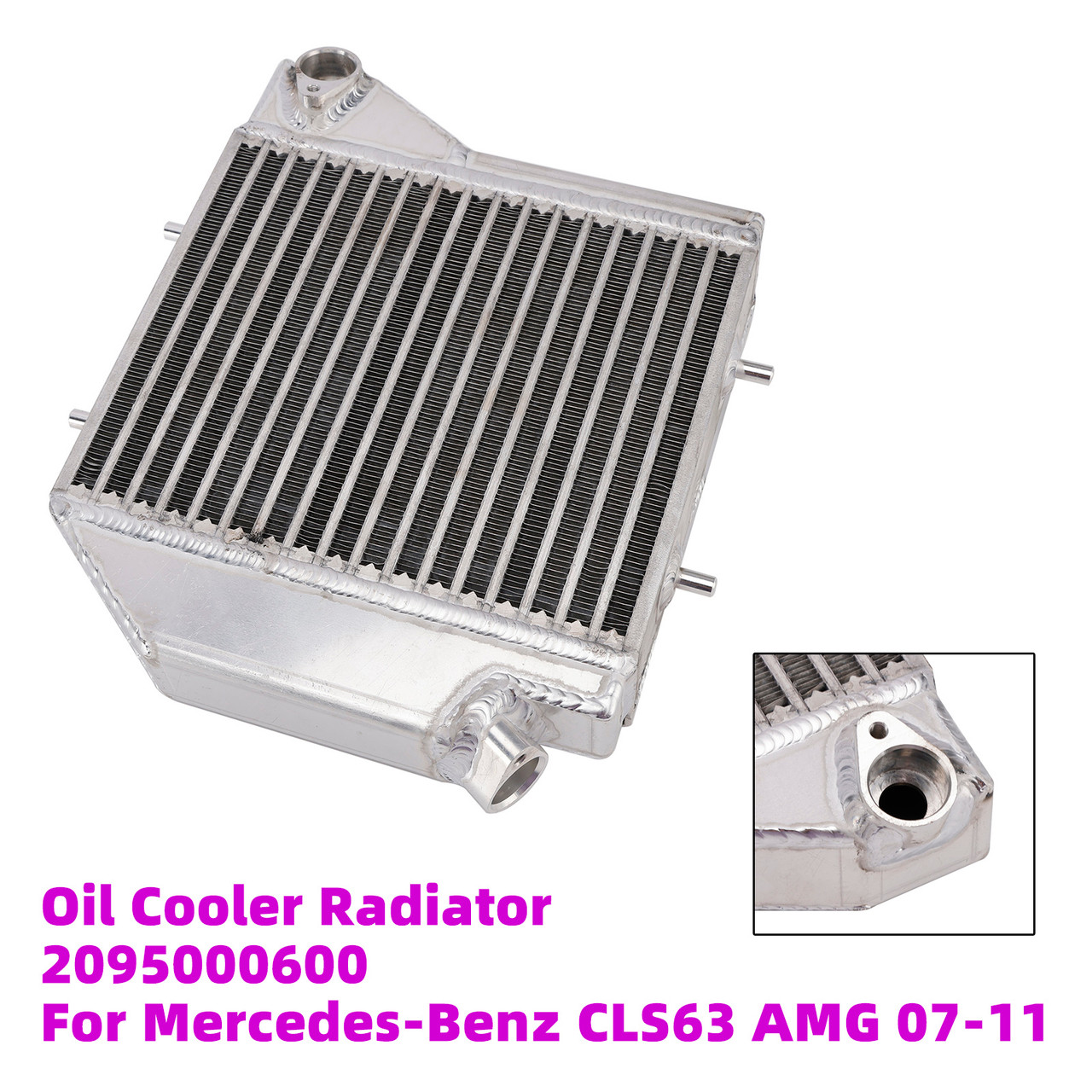 Oil Cooler Radiator 2095000600 For Mercedes-Benz CLS63 AMG 2007-2011