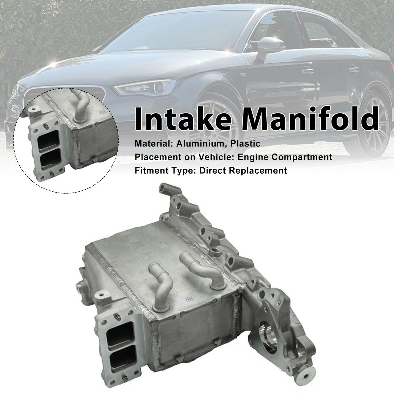 Intake Manifold Intercooler For Audi A3 For VW Golf VII 13-20 04L129766AL