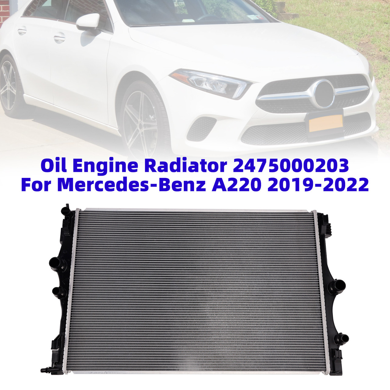 Oil Engine Radiator 2475000203 For Mercedes-Benz A220 2019-2022