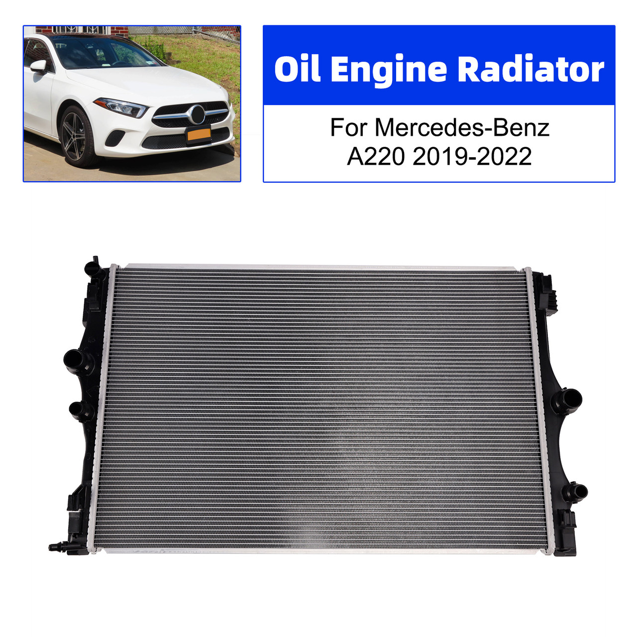 Oil Engine Radiator 2475000203 For Mercedes-Benz A220 2019-2022