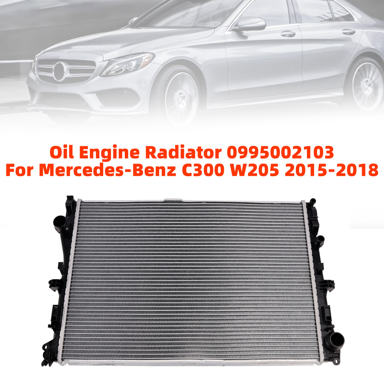 Oil Engine Radiator 0995002103 For Mercedes-Benz C300 W205 2015-2018