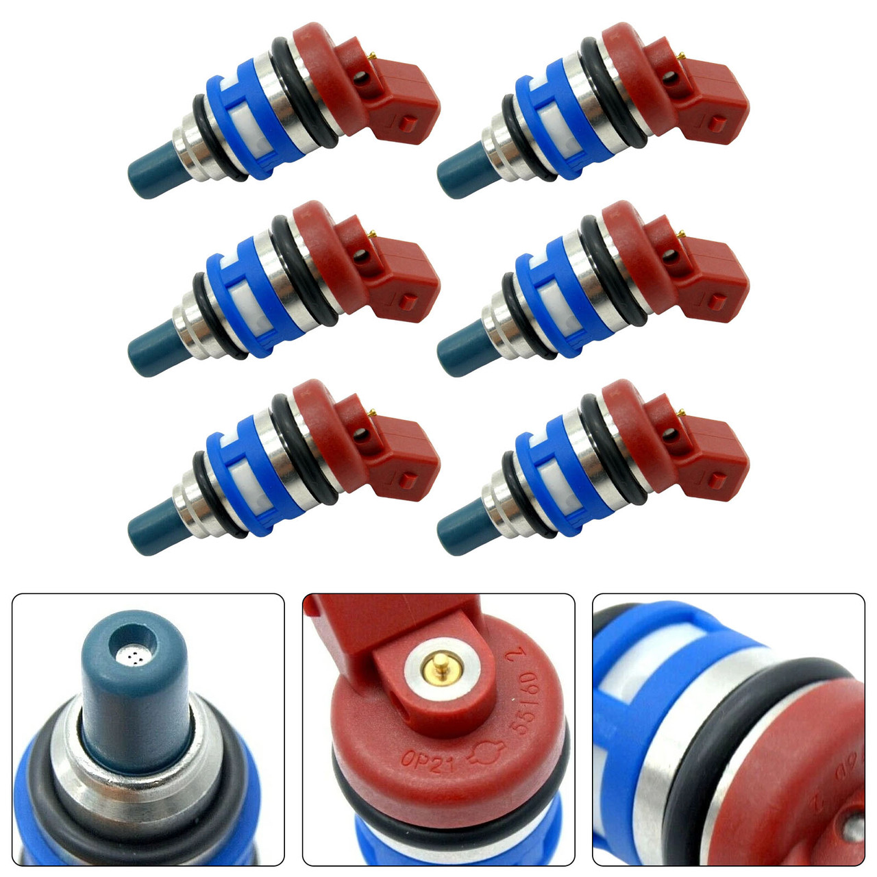 6Pcs Fuel Injector For Nissan 300ZX 1984-1990 Maxima 1988-1994 16600-15V02