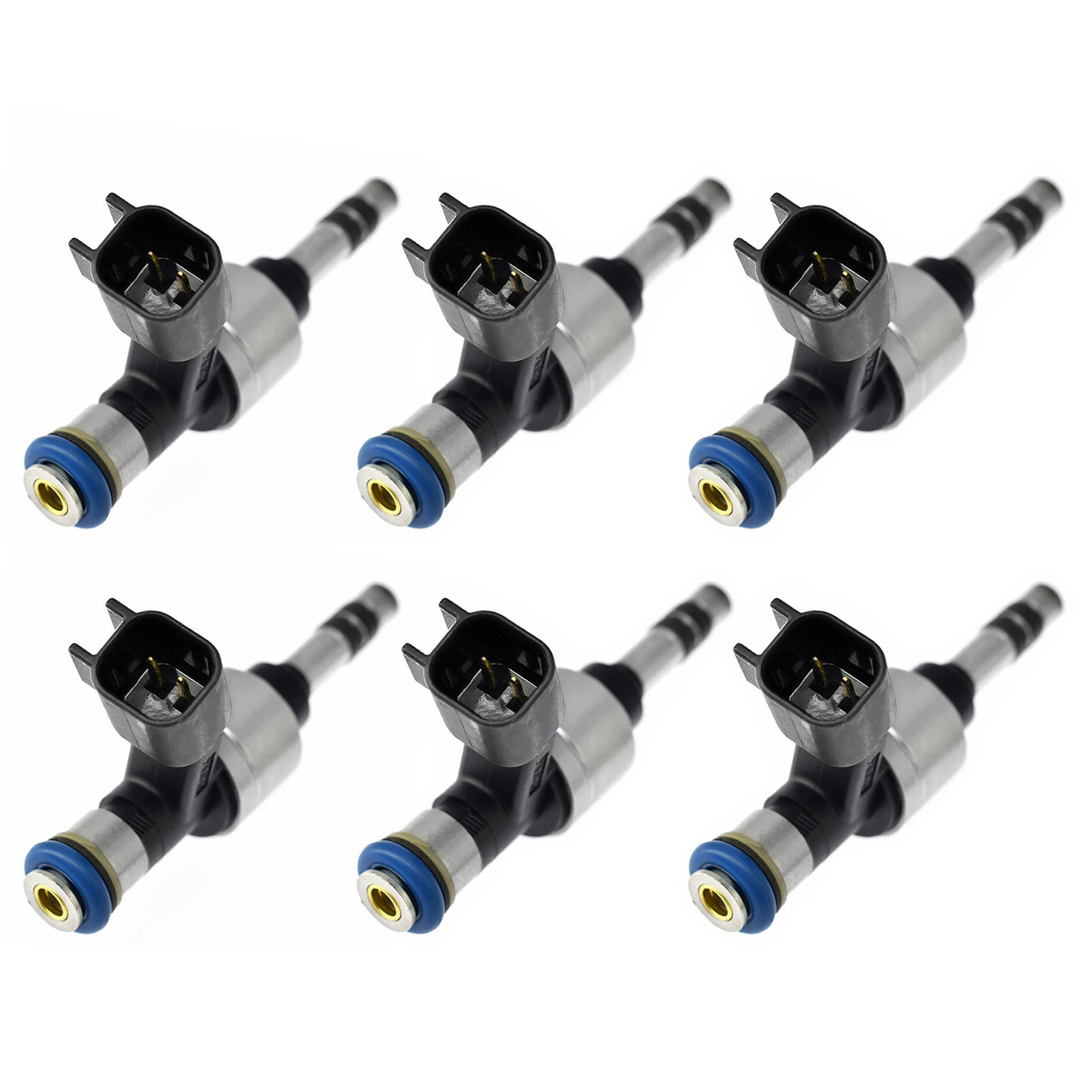 6Pcs Fuel Injector For Cadillac CTS SRX For GMC Terrain 2010-11 12629927