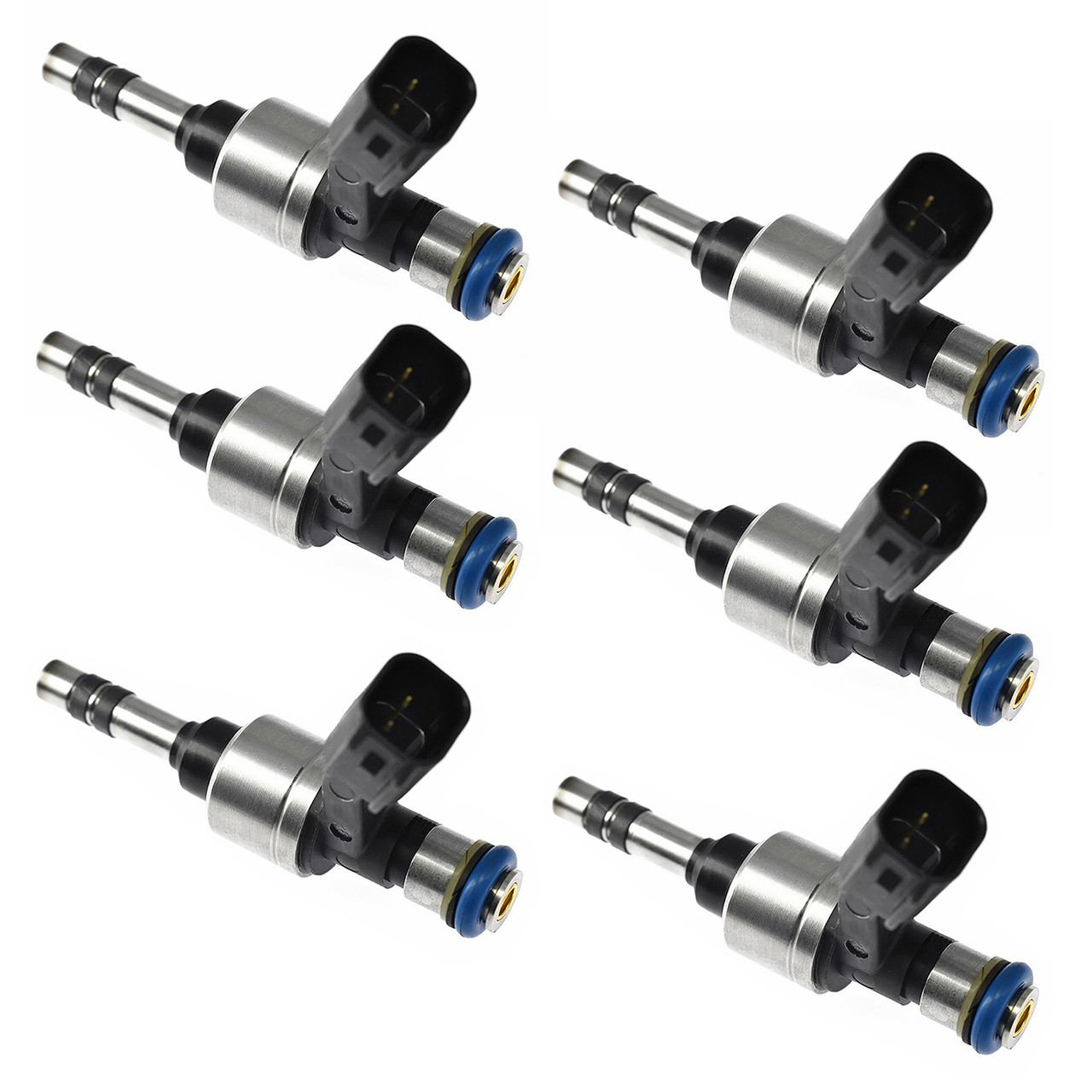 6Pcs Fuel Injector For Cadillac CTS SRX For GMC Terrain 2010-11 12629927