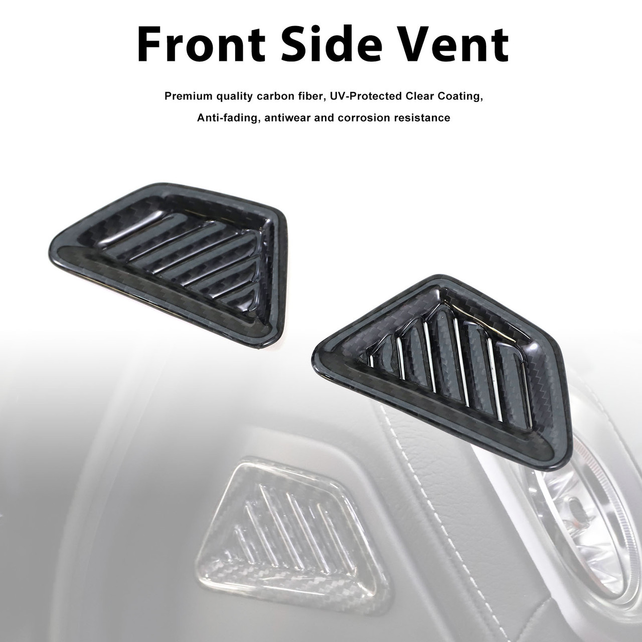 Carbon Fiber Front Side Vent Fit Mercedes Benz W464 W465 2019-2026