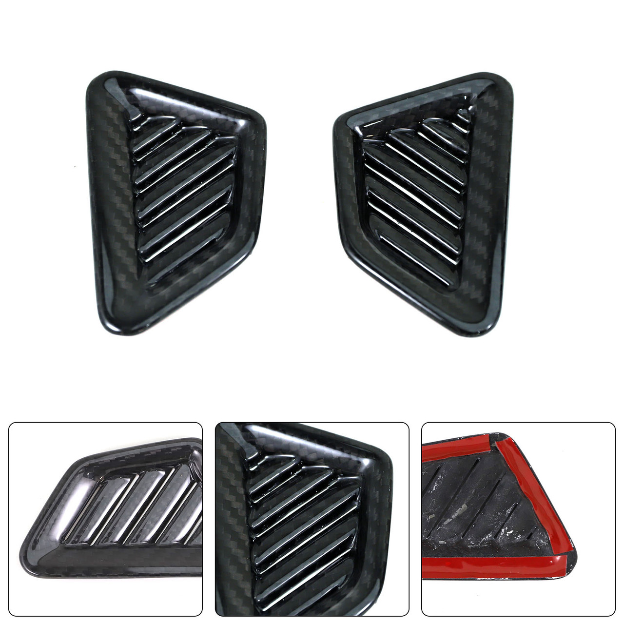 Carbon Fiber Front Side Vent Fit Mercedes Benz W464 W465 2019-2026