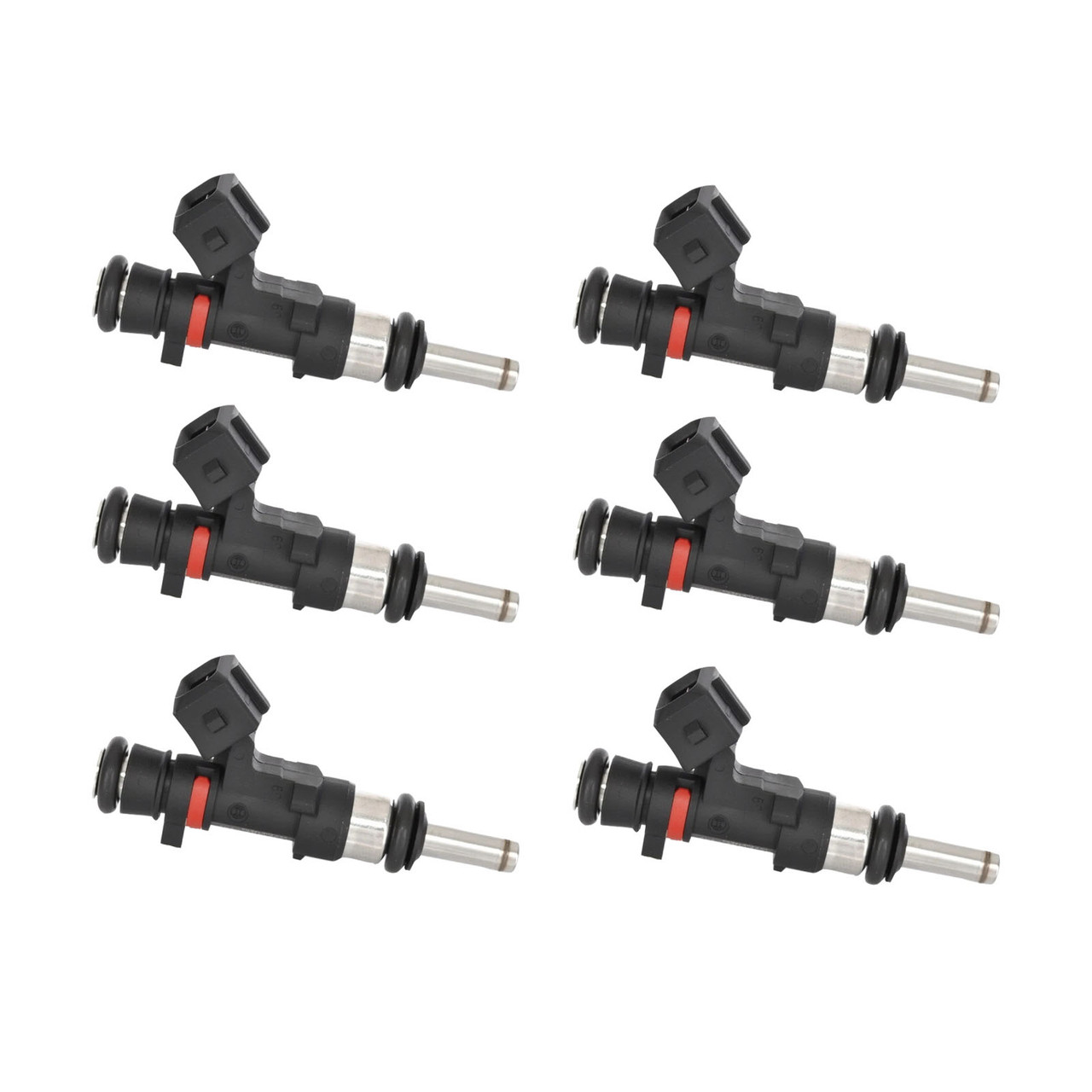 6Pcs Fuel Injector For Porsche 911 997 3.6 GT2 RS 2010-2011 0280158123