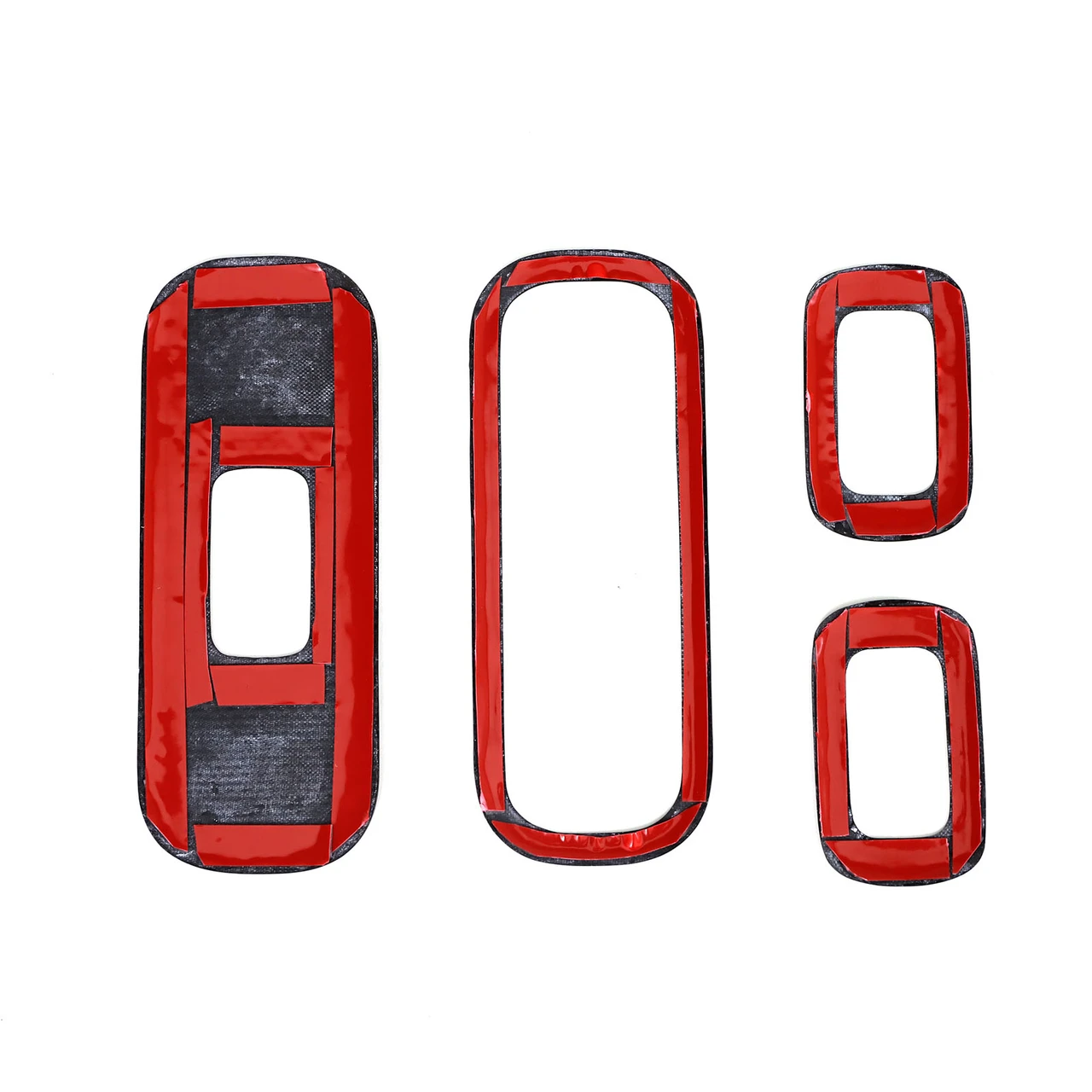 Carbon Fiber Glass Lift Switch Frame Trim Fit Benz G-Class W464 W465 2019-2026
