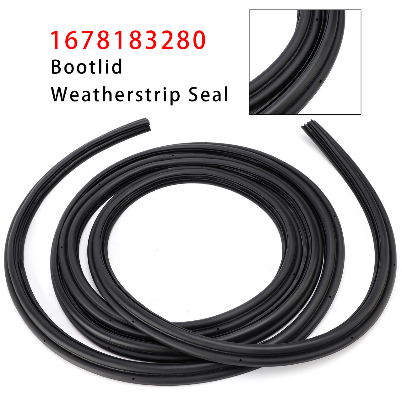 Bootlid Weatherstrip Seal 1678183280 For Citroen Berlingo K9