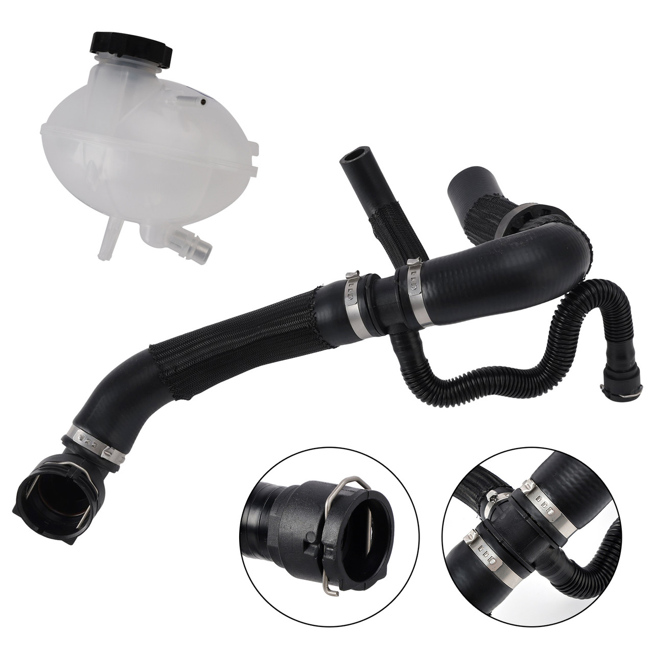 Lower Radiator Coolant Hose & Reservoir Expansion Tank 68380330AB For Jeep