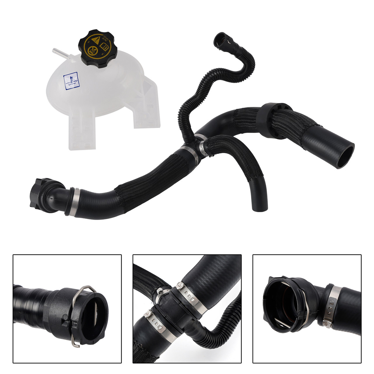 Lower Radiator Coolant Hose & Reservoir Expansion Tank 68380330AB For Jeep
