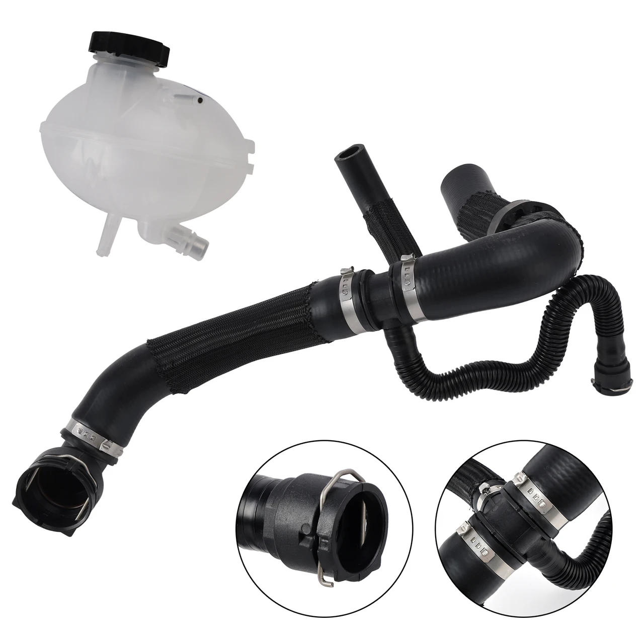 Lower Radiator Coolant Hose & Reservoir Expansion Tank 68380330AB For Jeep