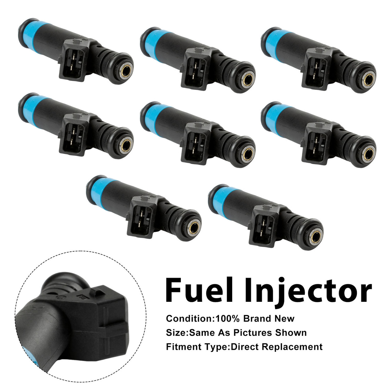 8Pcs Fuel Injector For Chevrolet Camaro 93-02 Corvette 1997-2004 FI114991