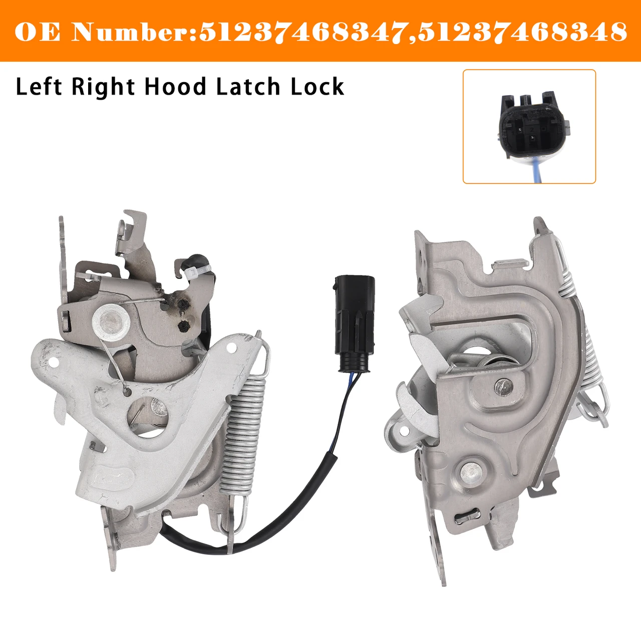 2x Front Hood Latch Lock For BMW F44 G20 G26 G80 F30 F31 F32 G22 G23 F36 G82