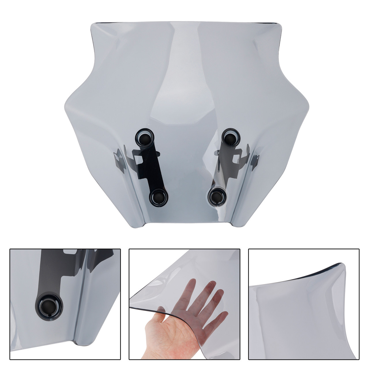 Windshield WindScreen Fairing fit for Yamaha MT-07 2025-2026 Gray
