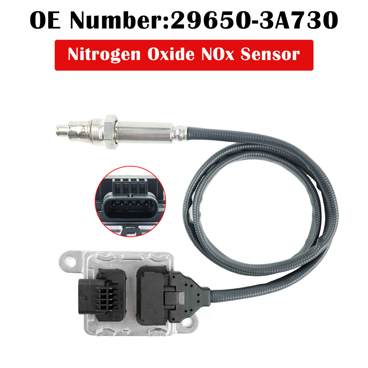 Nitrogen Oxide NOx Sensor 29650-3A730 SNS146B For Hyundai H1 Starex 2018-
