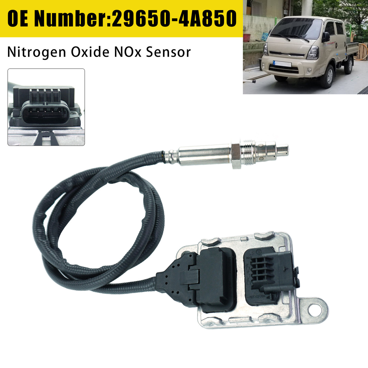Nitrogen Oxide NOx Sensor 29650-4A850 For Hyundai KIA Truck Parts