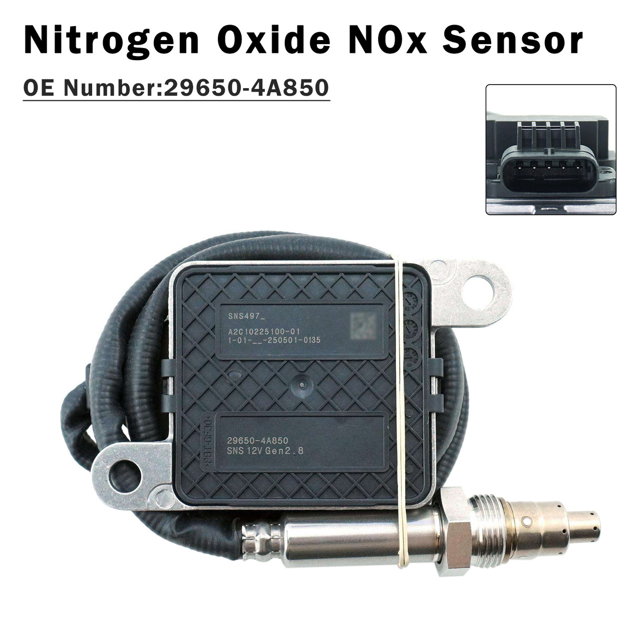 Nitrogen Oxide NOx Sensor 29650-4A850 For Hyundai KIA Truck Parts