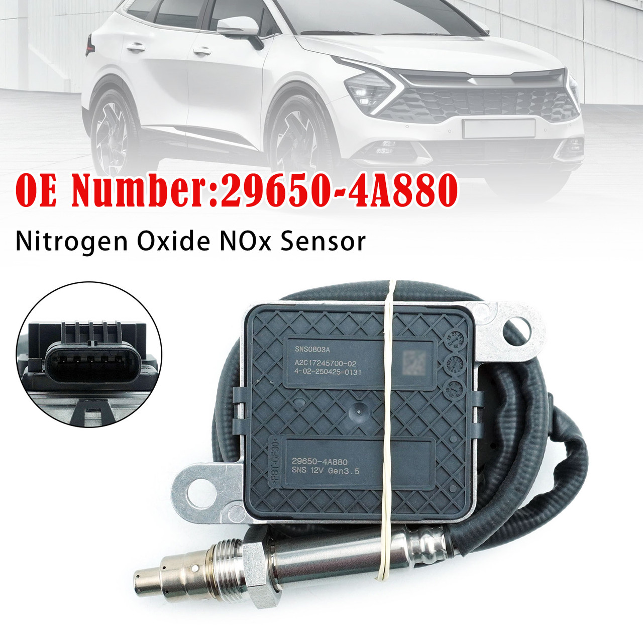 Nitrogen Oxide NOx Sensor 29650-4A880 For Hyundai Kia Sportage
