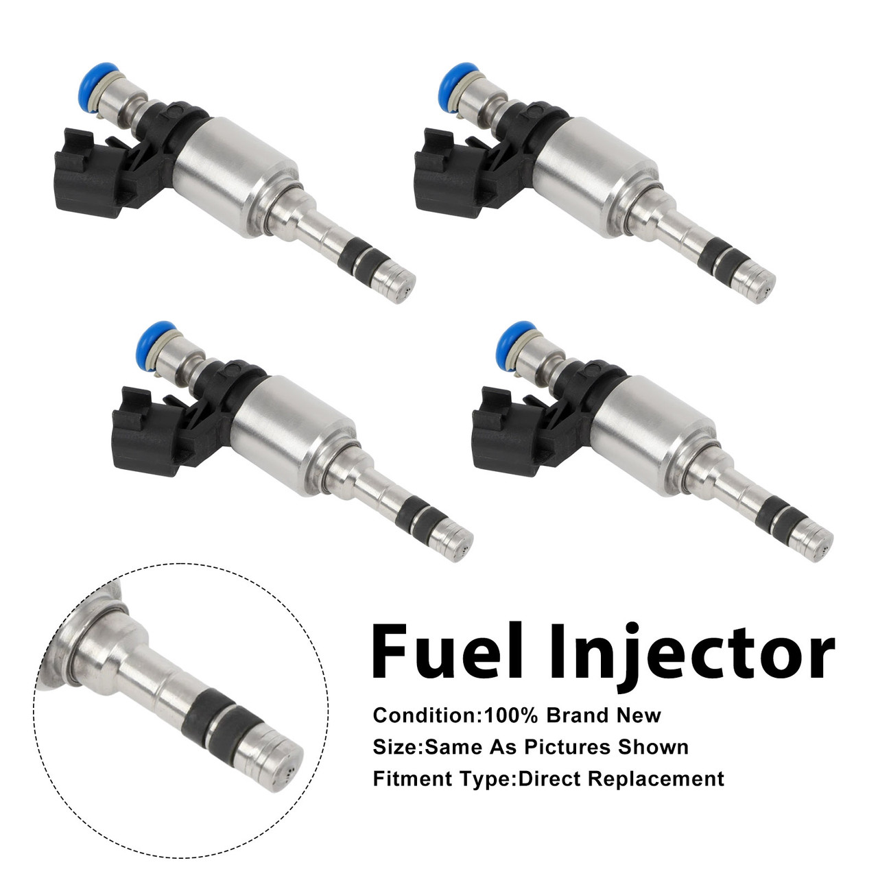 4Pcs Fuel Injector For Chevrolet Malibu 13-15 Colorado 2015-2022 12627093