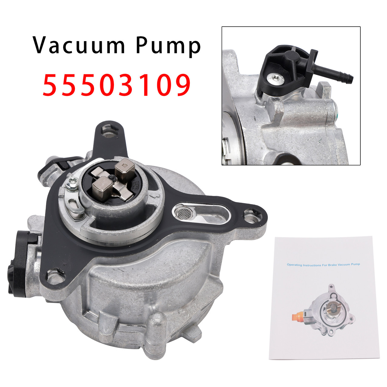 Brake Booster Vacuum Pump 55503109 For Chevrolet Tracker Onix 1.2L