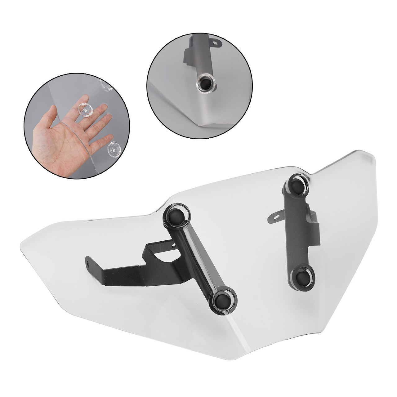 Motorcycle Windshield WindScreen Fairing fit for Yamaha MT-07 2025-2026 Clear