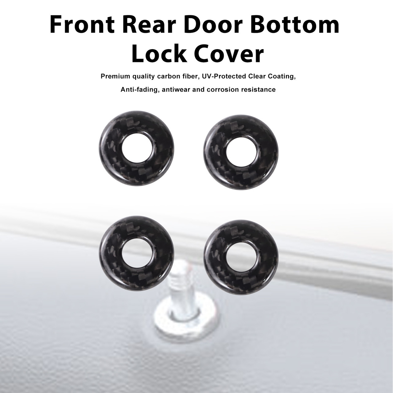 Front Rear Door Bottom Lock Cover Fit Mercedes Benz W464 W465 2019-2026