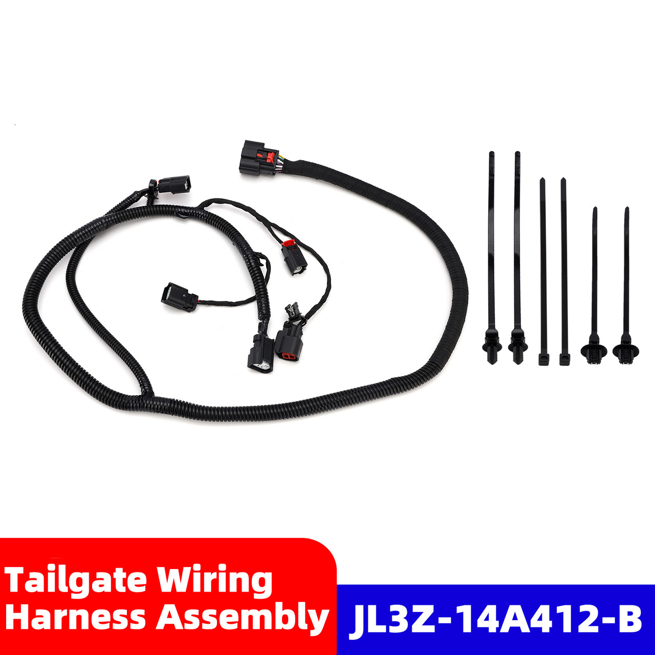 Tailgate Wiring Harness Assembly JL3Z-14A412-B for Ford F-150 2015-2020