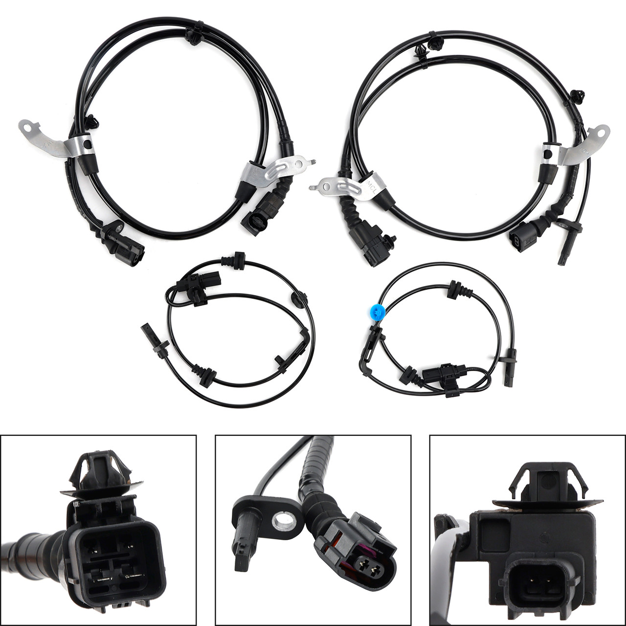 4Pcs Front & Rear Side ABS Wheel Speed Sensor For Honda CR-V 2017-2022