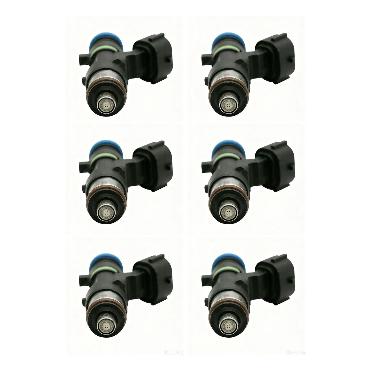 6Pcs Fuel Injector For Nissan Murano 2003-2004 Quest 2004-2009 16600-7y000