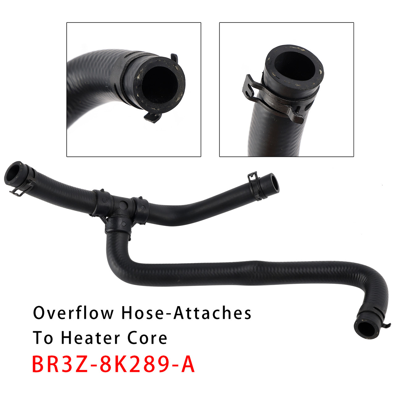 Overflow Hose Attaches To Heater Core BR3Z-8K289-A For Ford Mustang 2011-2014