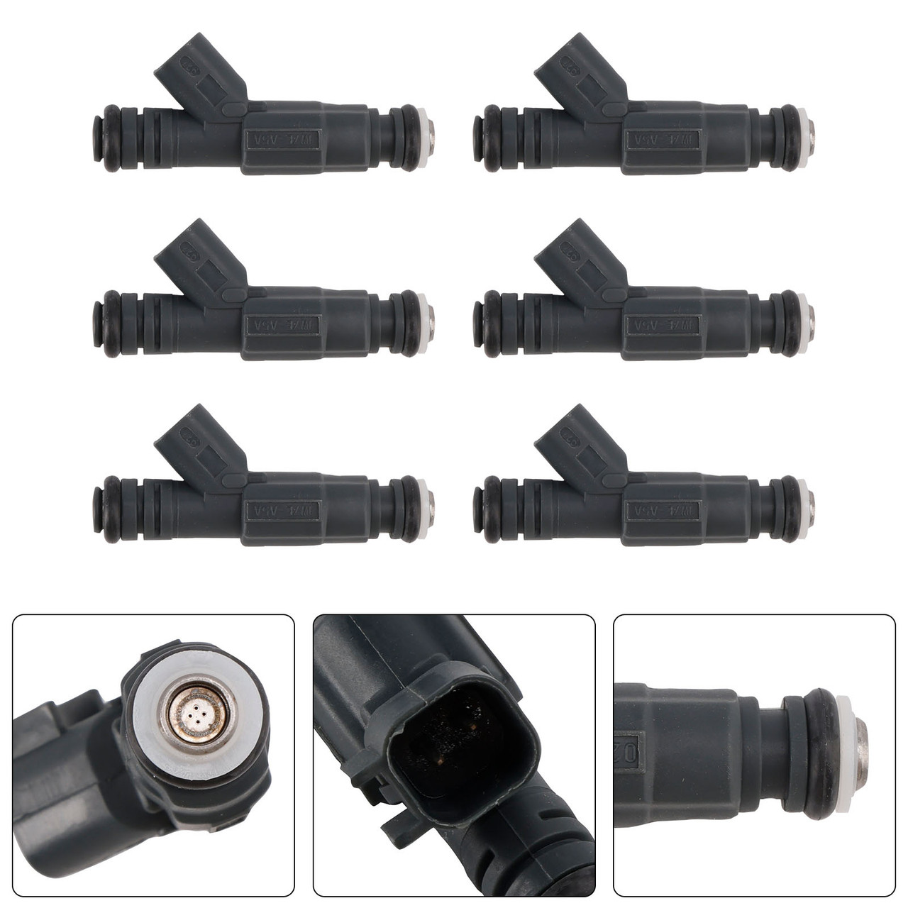 6Pcs Fuel Injector For Jeep Cherokee 1999-2000 TJ L4 1999-2002 0280156048