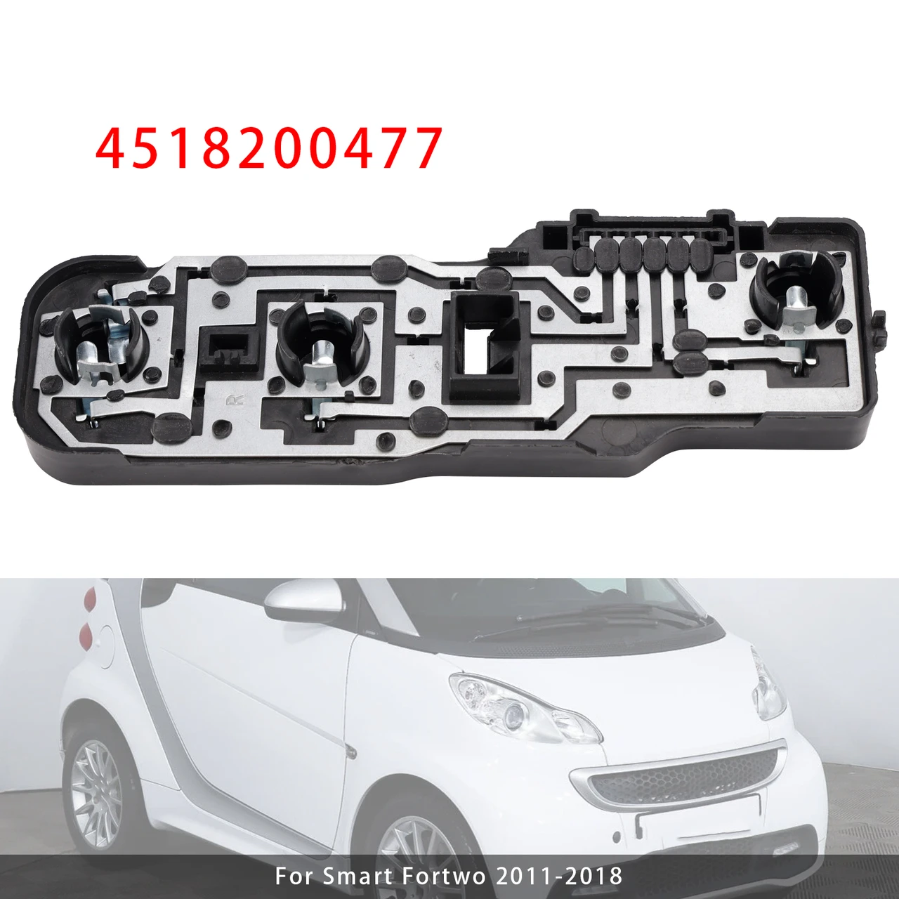 Right Taillight Lamp Bulb Socket Panel 4518200477 For Smart Fortwo 2008-2018