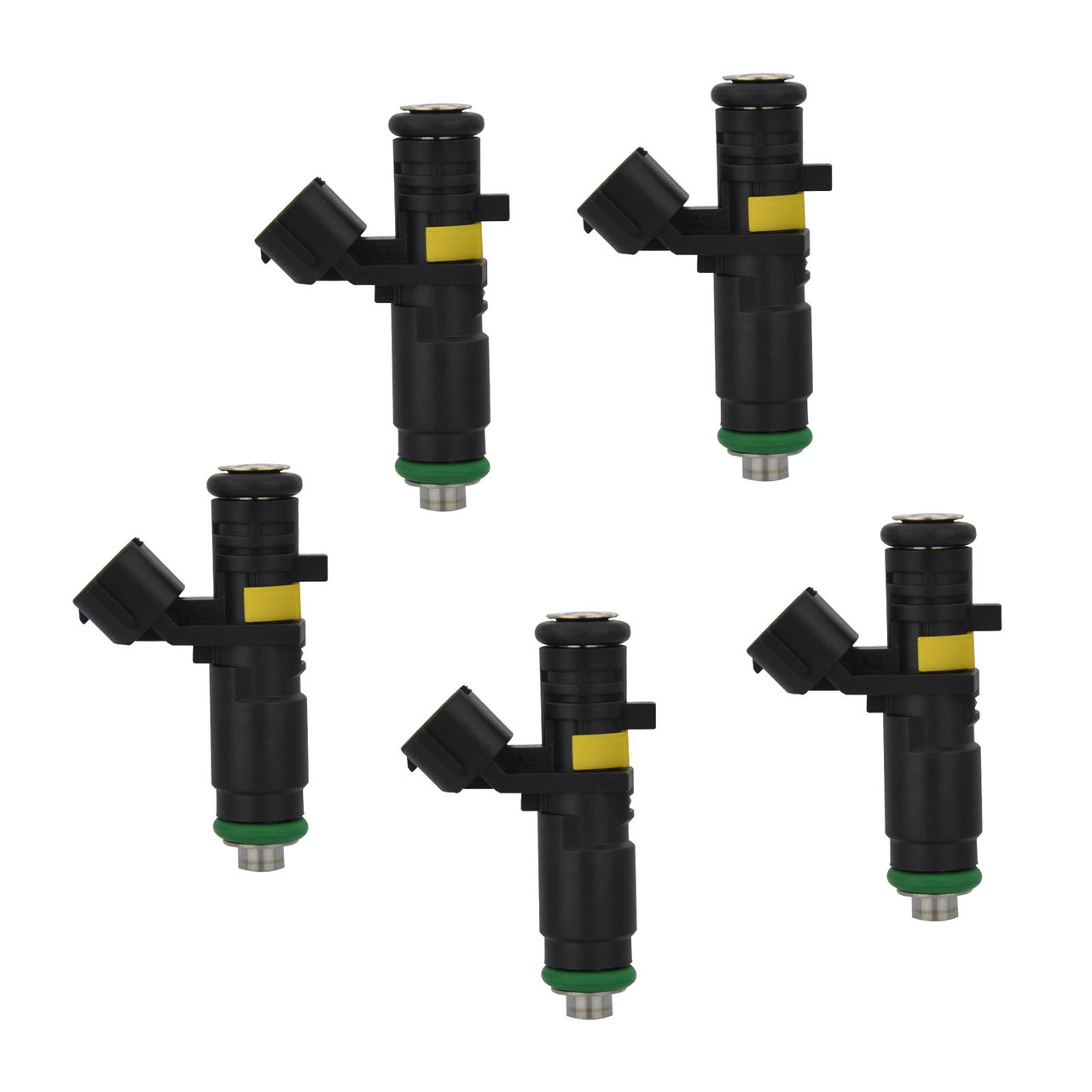 5Pcs Fuel Injector For Volkswagen Bora 2.5 2006 Jetta 2005-2006 07K906031B