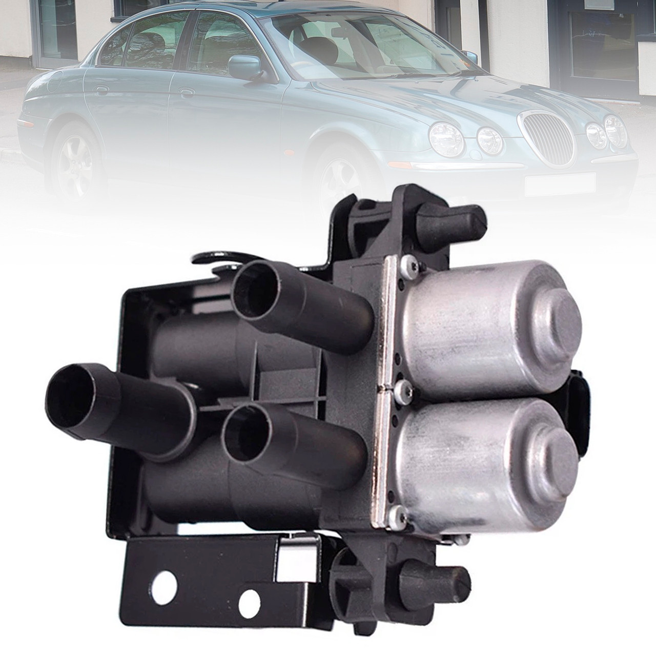 Heater Control Water Valve XR822975 For Jaguar S-Type 3.0L 4.0L 2000-2002