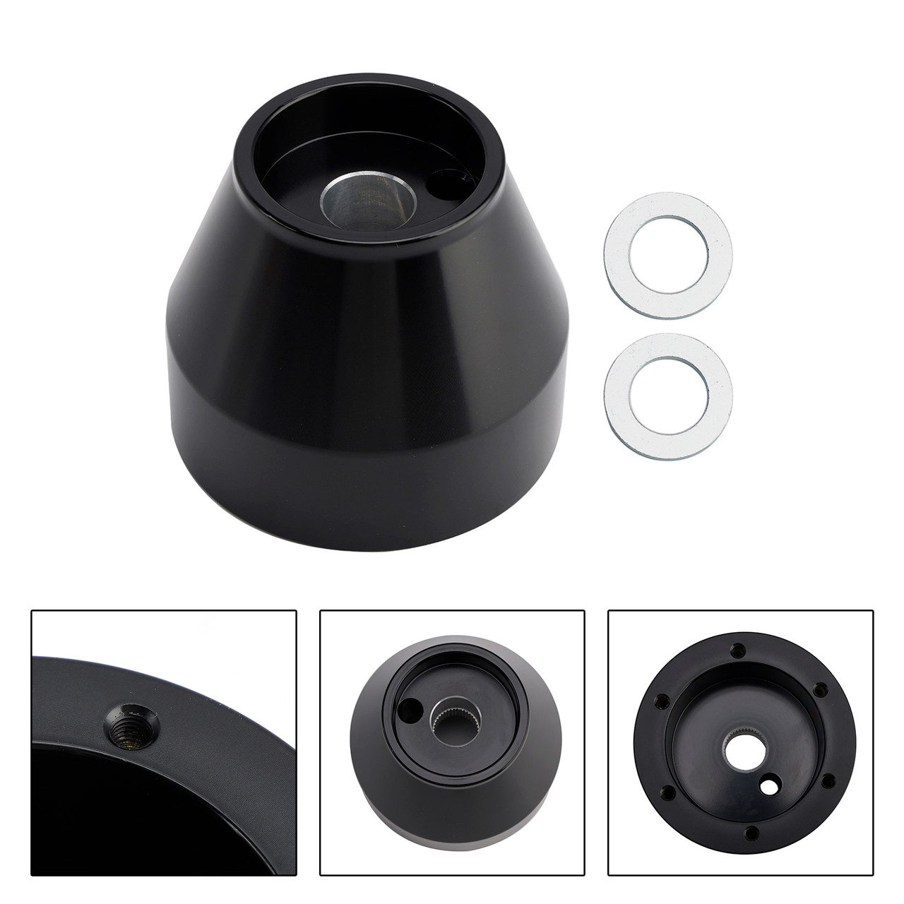 Steering Wheel Hub 6 Spokes Black For Can-Am Commander 1000R Defender Hd 19-21