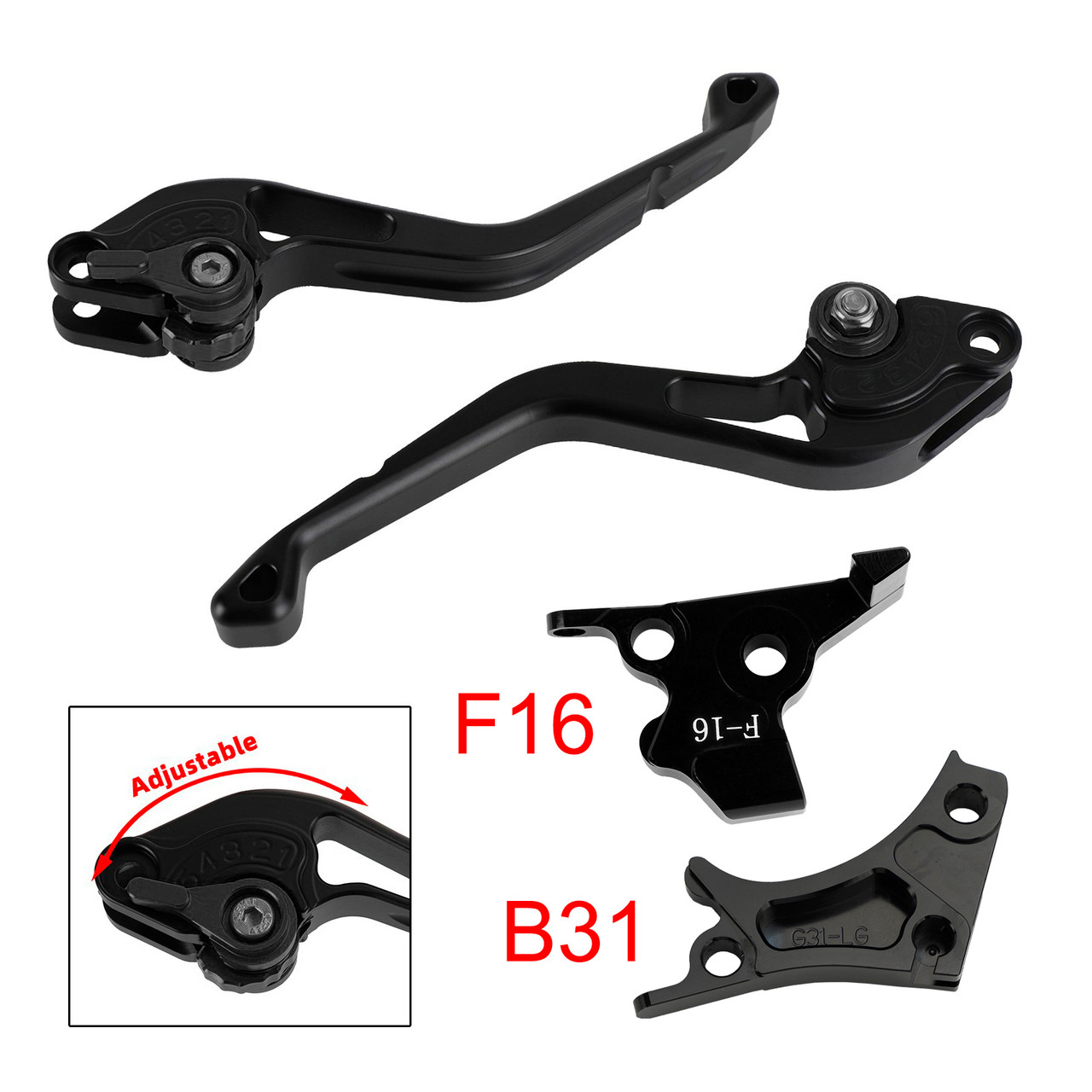 NEW Short Clutch Brake Lever fit for BMW G310R G310GS 2017-2018 Black