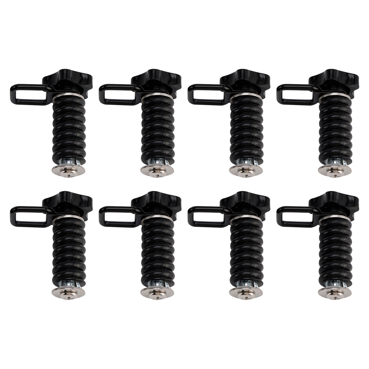8X Tie Down Anchors Flexible Loop Lock & Ride For Polaris Rzr Sportsman 13-25