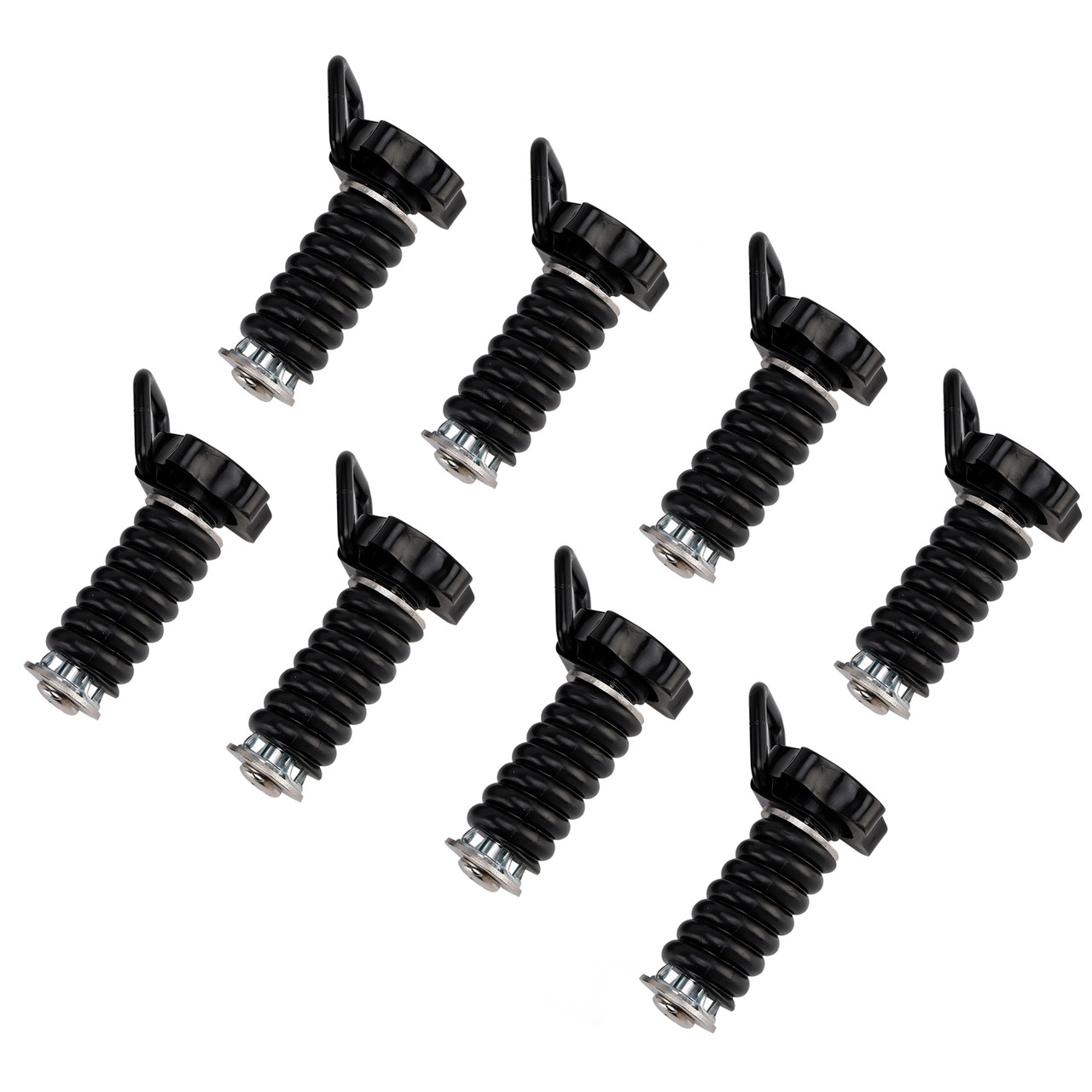 8X Tie Down Anchors Flexible Loop Lock & Ride For Polaris Rzr Sportsman 13-25