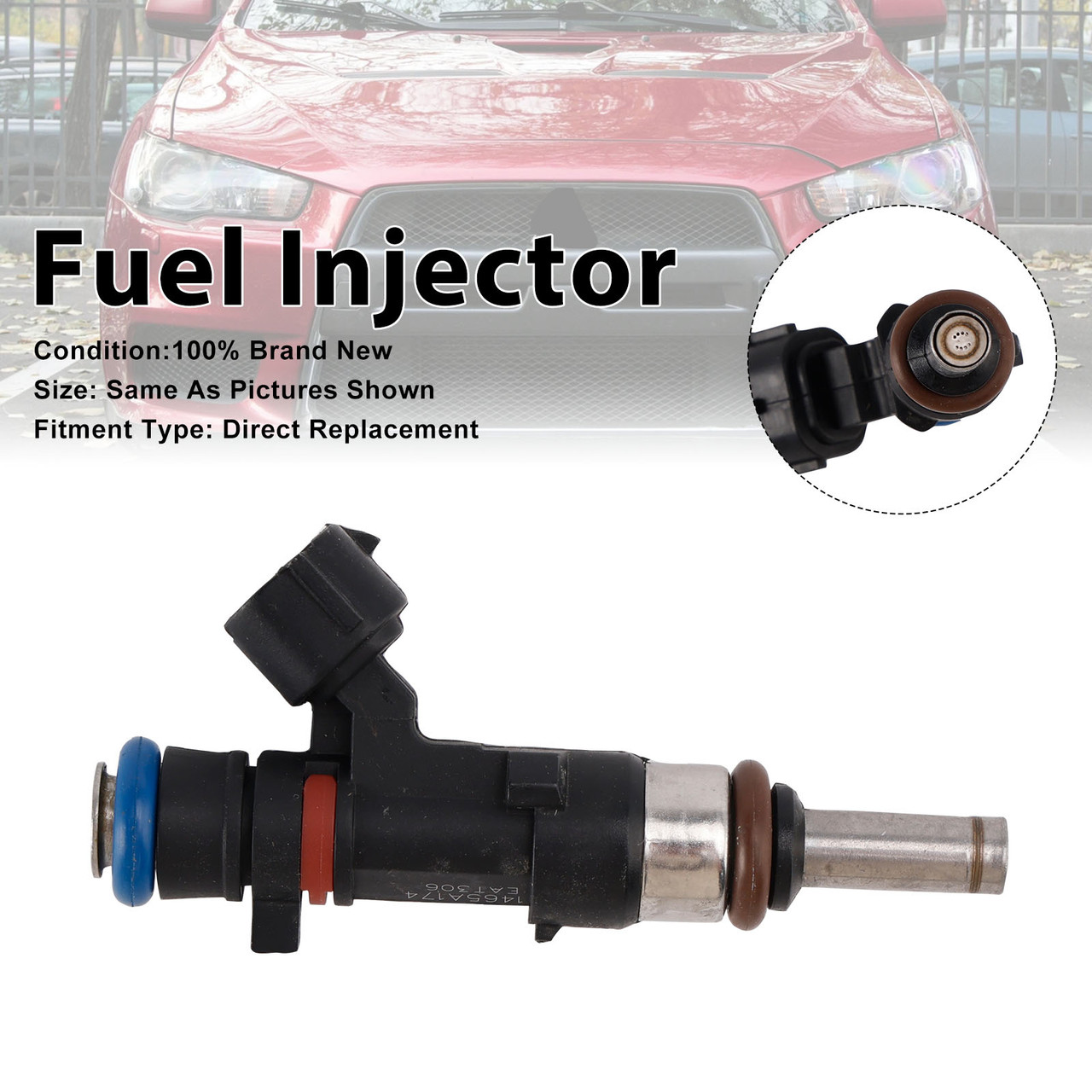 1Pcs Fuel Injector For Mitsubishi Lancer Evolution 2008-2015 1465A174