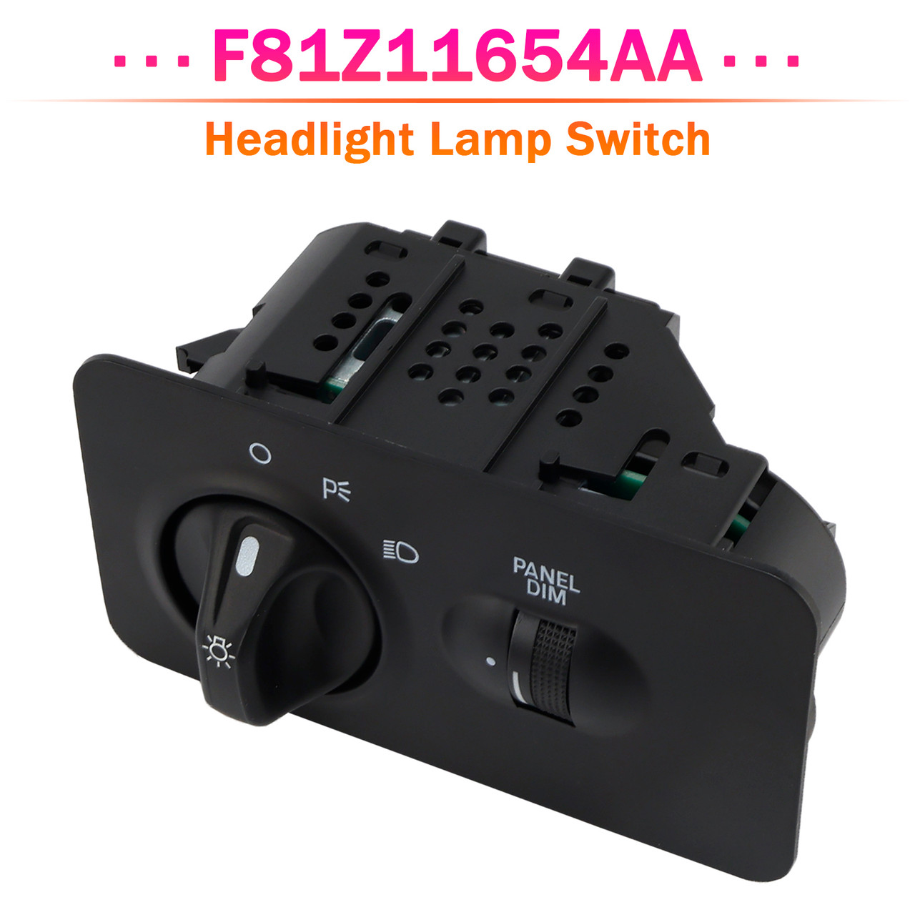Headlight Lamp Switch F81Z11654AA for Ford F250 F350 Super Duty 1999-2005