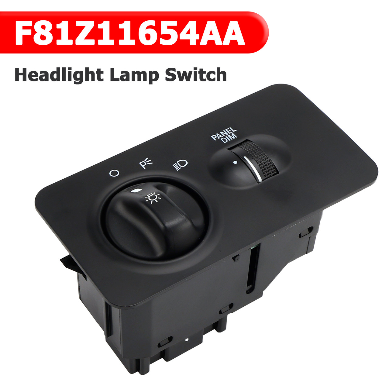 Headlight Lamp Switch F81Z11654AA for Ford F250 F350 Super Duty 1999-2005