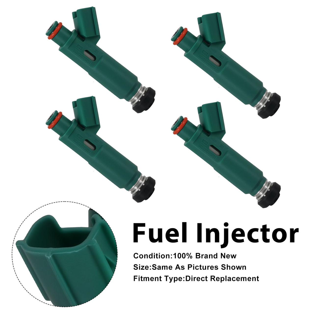 4Pcs Fuel Injector For Toyota Celica 2000-05 Corolla 2000-2004 23250-22040