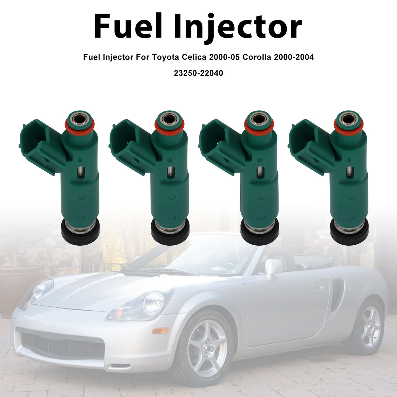 4Pcs Fuel Injector For Toyota Celica 2000-05 Corolla 2000-2004 23250-22040