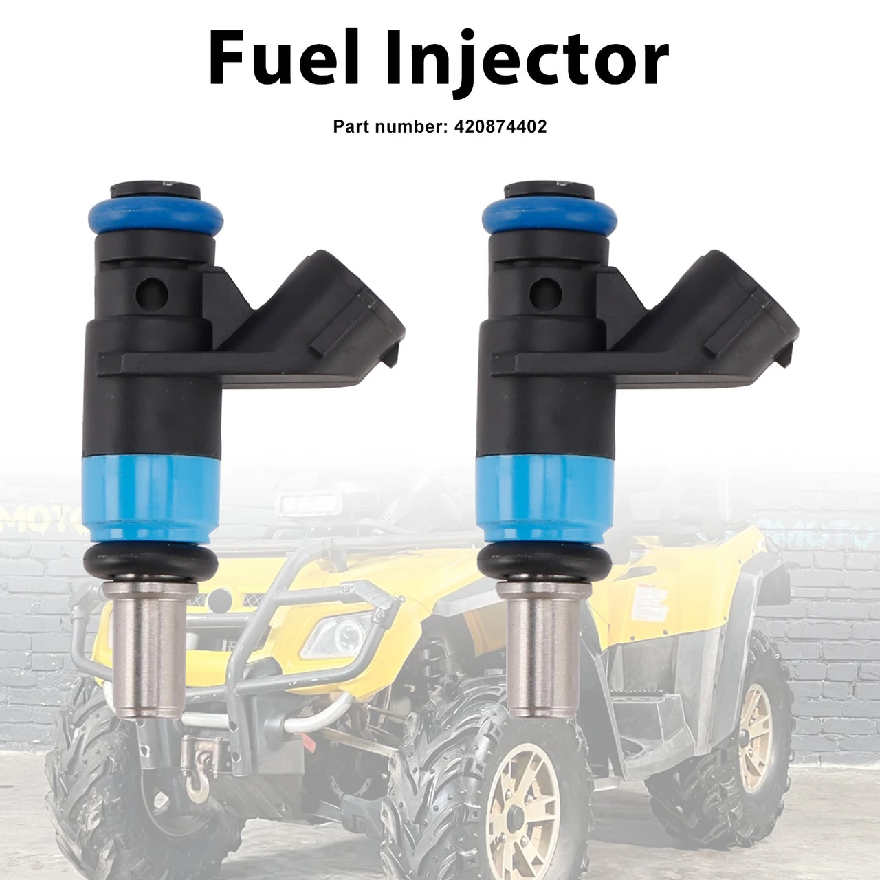 2PC 420874402 Fuel Injectors For Can-Am Outlander MAX 800 2006-2008