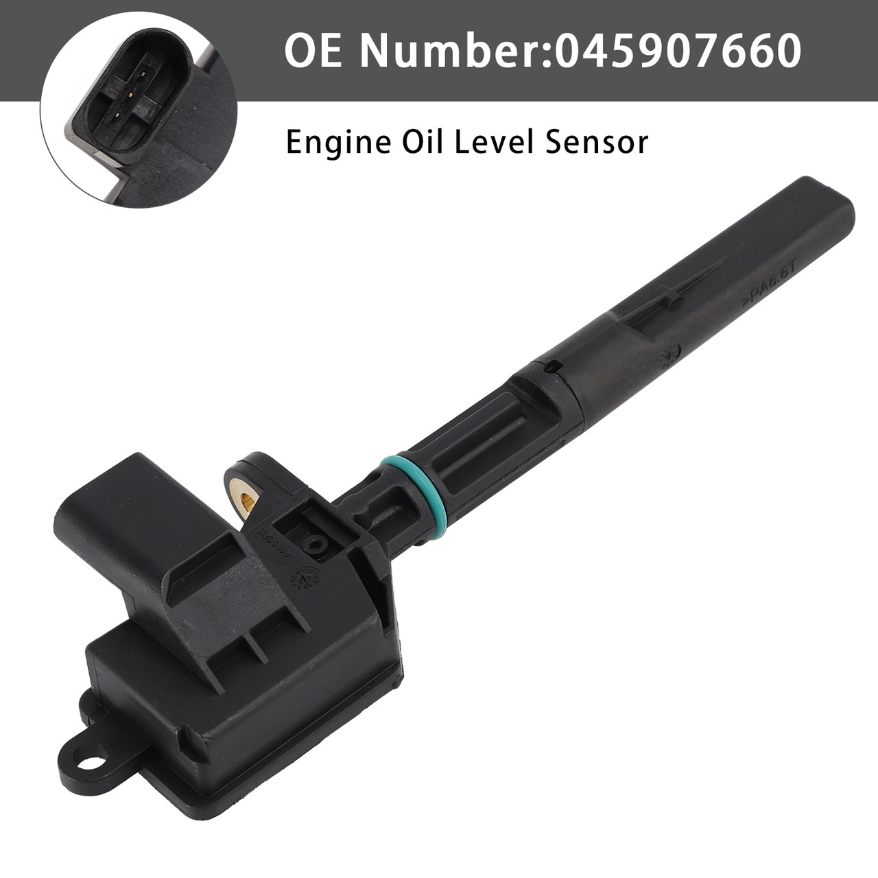 Engine Oil Level Sensor 045907660 For Seat Ibiza Iv Skoda Fabia I VW Polo 1.2