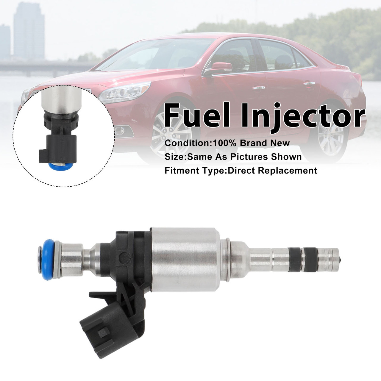 1Pcs Fuel Injector For Chevrolet Malibu 13-15 Colorado 2015-2022 12627093