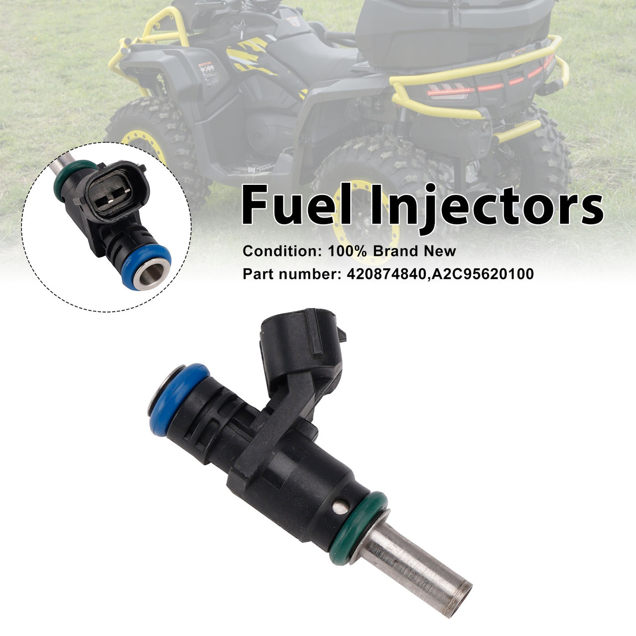 420874840 Fuel Injectors A2C95620100 For CAN-AM Defender Outlander